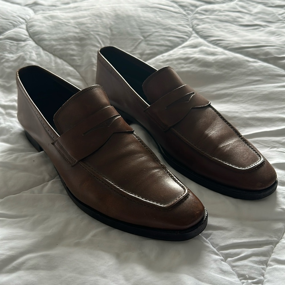 To Boot New York Raleigh Apron Toe Penny Loafer